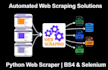 do web automation with selenium bs4 python