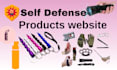 build profitable self defense tools website self defense products dropshipping