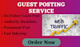 do guest post on high da with permanent dofollow link