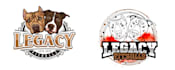 do make an modern custom dog logo
