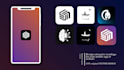 design mobile app icon and logo