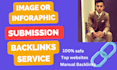 do infographic or image submission to 30 high da pa sites