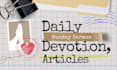 transcribe your bible studies and sermons, write christian blog, articles