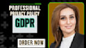 write your privacy and gdpr data protection policy