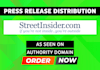 online press release, press release distribution, press release on streetinsider