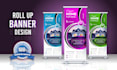 design roll up, retractable banner, and signage design