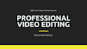 do professional video editing within 24 hour