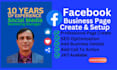 do facebook business page create, setup and optimize professionally