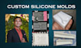 make silicone molds and ship them to you