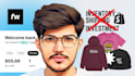 setup fourthwall shop and merch integration for content creators