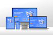 design and develop responsive website in dotnet, wordpress, php
