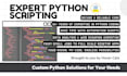 create custom python scripts