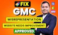 fix google merchant center misrepresentation, gmc, reapprove