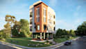 do quick exterior facade architectural modelling and renders