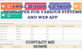 do software developer,python assignment,python django,node js,flask,web programm