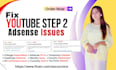 fix youtube monetization and adsense fix in, step 2, identity, tax issues