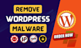 remove wordpress malware, clean malicious, remove virus with wordpress security