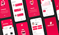 design a dev ready mobile app with figma including design system