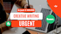 professionally write anything for you