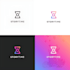 make modern tech, crypto, security, and technology logo