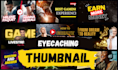 design, amazing, professional, clickable youtube thumbnail design