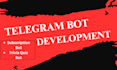 offer my expertise in telegram bot development