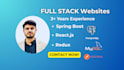 build outstanding websites with java, spring boot, and react js