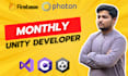 be your professional unity game developer or programmer