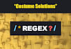 regex simple solutions script