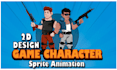create game characters and animation