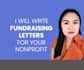 write content for your fundraising campaign