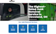 design junk removal website hauling website dumpster website