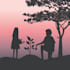 do stencil art and silhouette