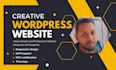 build responsive wordpress website  using elementor