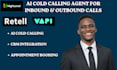 build ai voice agent for inbound outbound calls using vapi, retell gohighlevel