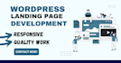 develop an affordable and responsive wordpress landing page