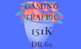 do backlinks on gaming guest blogs dr69 high traffic151k