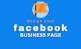 design a professional facebook page