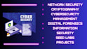 do cybersecurity task , digital forensics ,network security