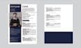 design unique resume and cv layout