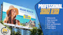 design real estate advertising billboard yard sign or banner