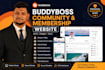 build a buddyboss community and membership website