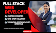 be your full stack web developer in PHP laravel, HTML, CSS