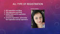 all type of registration