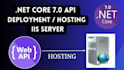 publish web app on iis