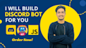 create custom discord bot with nodejs for discord server
