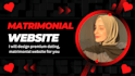 design a premium dating, matrimonial website