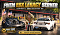 create your fivem esx legacy rp server with premium scripts