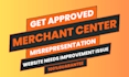 fix google merchant center suspension misrepresentation gmc reinstate