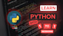 teach you how to code in python